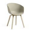 HAY Chairs | Aac 22 Chair | Oak/Pastel Green