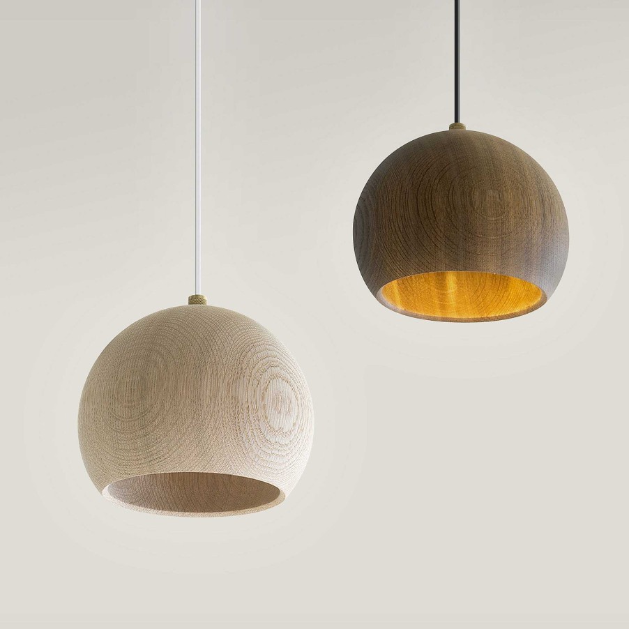 Brdr. Krüger Pendant Lights | Lune Pendant Lamp | Fumed Oiled Oak