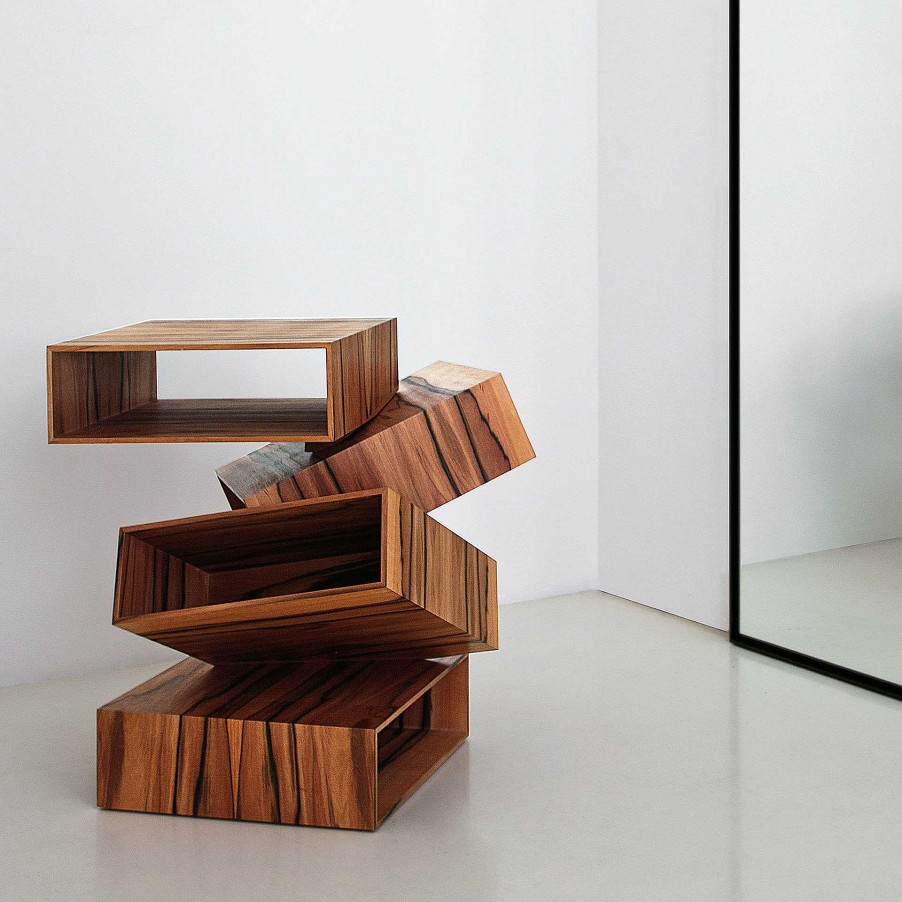 Porro Shelves | Balancing Boxes | Complements - Lauro Preto Wood