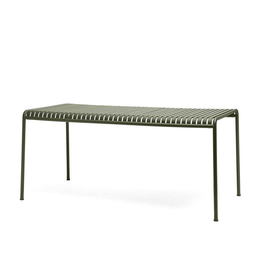 HAY Outdoor Tables | Palissade Table | Outdoor Table | Olive Green