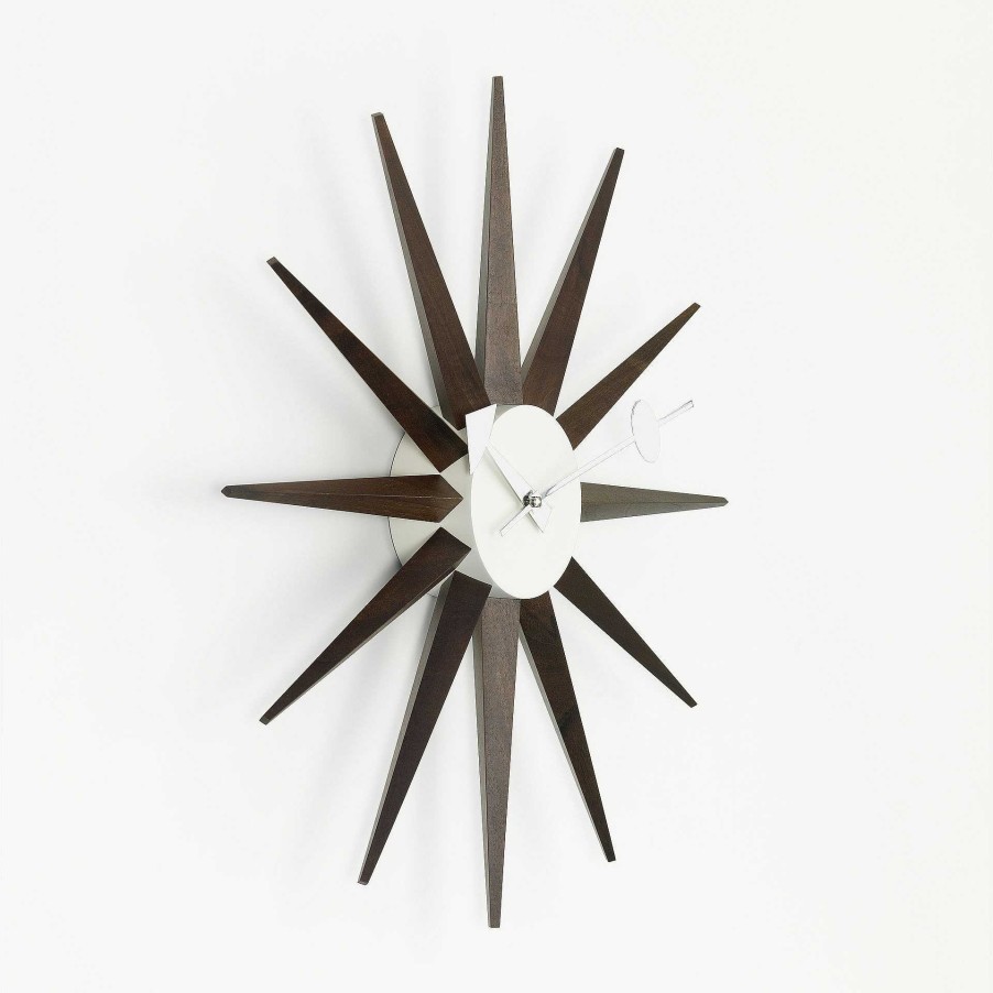 Vitra Clocks | Sunburst Clock | Walnut