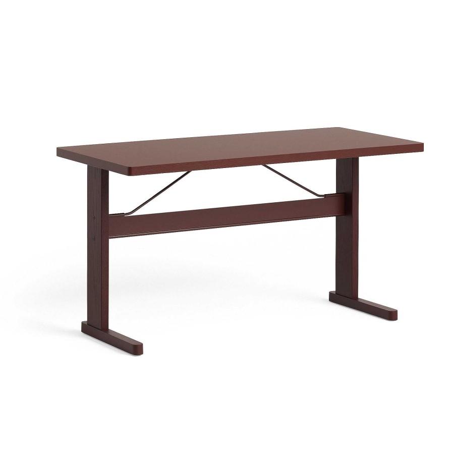 HAY Desks And Office Tables | Passerelle Desk | Desk | Burgundy