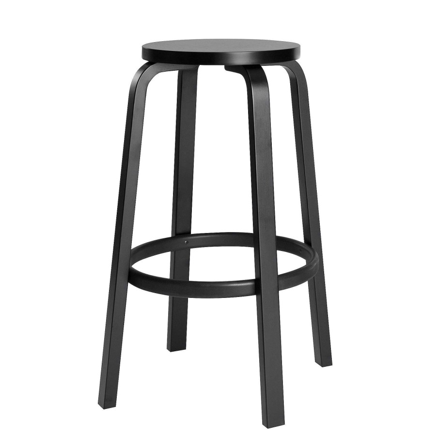 Artek Stools | Bar Stool 64 | Black Birch