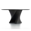 MDF Italia Dining Tables | S Table | Reconstructed Marble Black Ebony