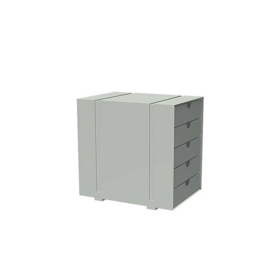 USM Stationery And Accessories | Inos | Container With Drawers C4 | Grey