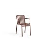 HAY Outdoor Chairs | Palissade Armchair | Iron Red