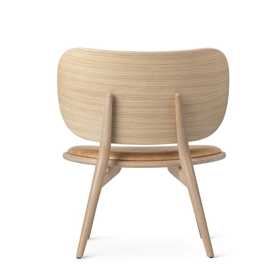 Mater Single Armchairs | The Lounge Chair | Natural Matte Lacquered Oak