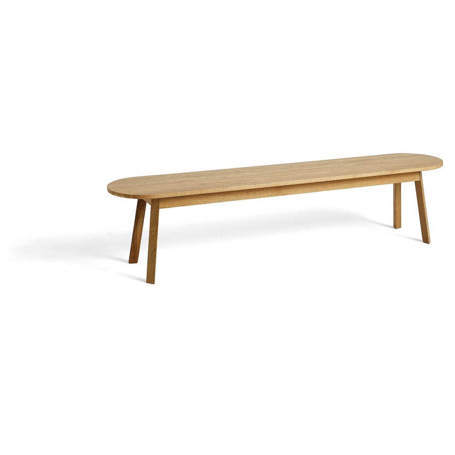 HAY Benches | Triangle Leg Bench | Solid Oak