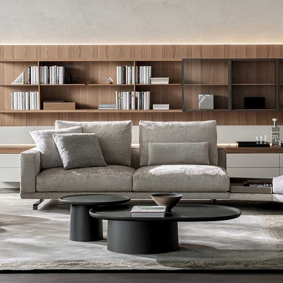 Molteni Coffee Tables | Louisa | Coffee Table | Ash Concrete