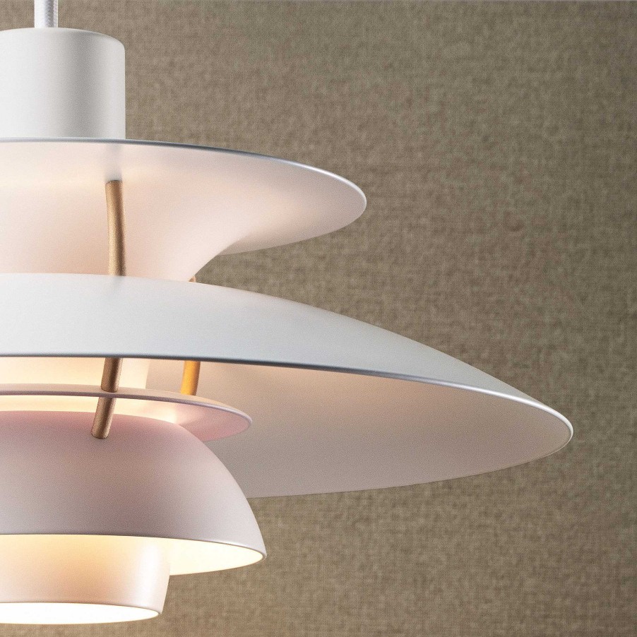 Louis Poulsen Pendant Lights | Ph 5 Mini | Pendant Lamp | Modern White