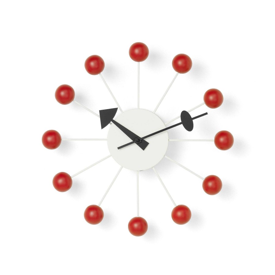 Vitra Decorations | Ball Clock | Red