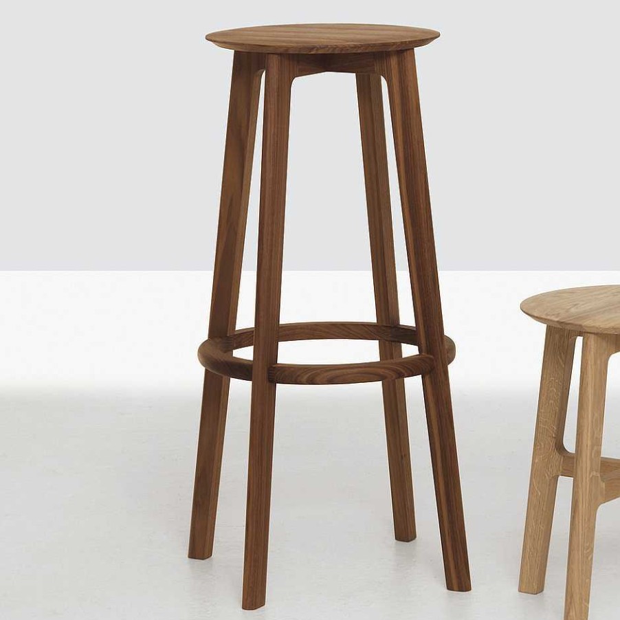 Zeitraum Stools | 1.3 Bar | High Barstool | American Walnut