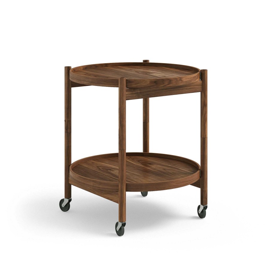 Brdr. Krüger Coffee Tables | Bolling Tray Table O 50 | Oiled Walnut