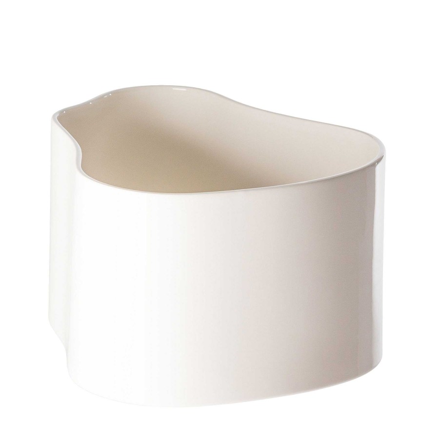 Artek Vases | Riihitie Plant Pot A | Polished White - Large