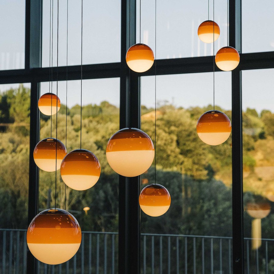 Marset Pendant Lights | Dipping Light 20 | Pendant Lamp | Amber