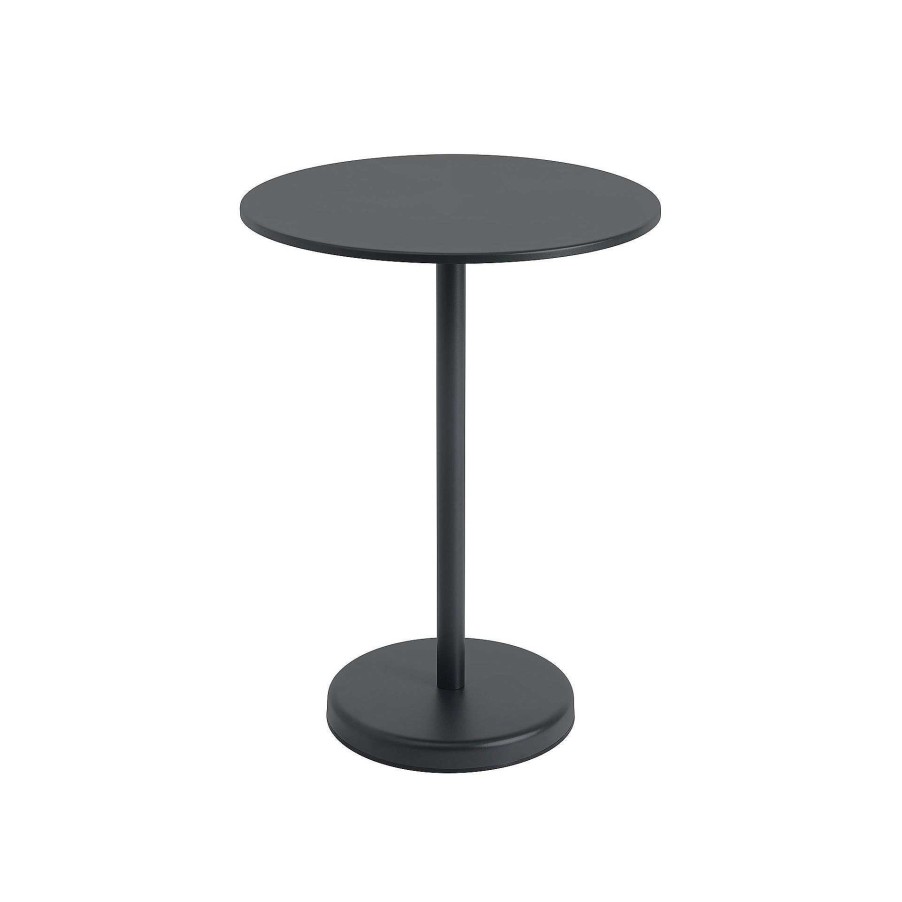 Muuto Coffee Tables | Linear Steel Cafe Table | Coffee Table | Black