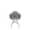 Vitra Chairs | Eames Fiberglass Armchairs Daw | Eames Sea Foam Green - Yellow Maple