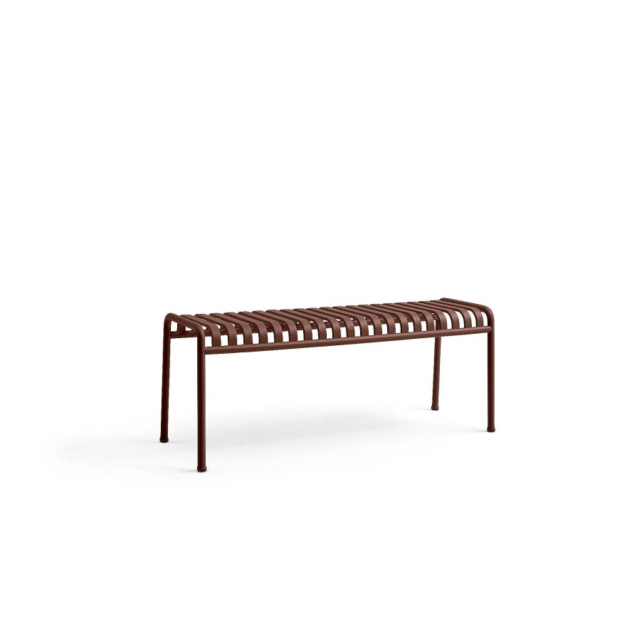 HAY Outdoor Chairs | Palissade Bench | Iron Red