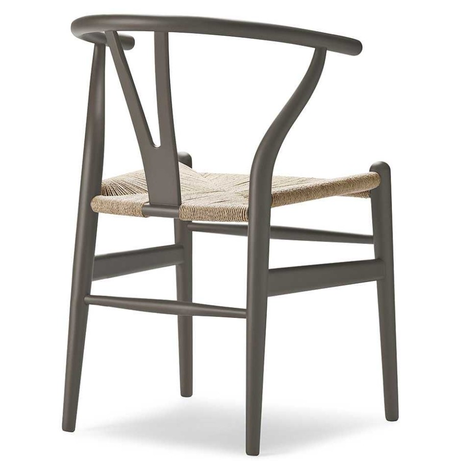 Carl Hansen & Søn Chairs | Ch24 Wishbone Chair Soft | Slate