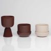 Iittala Vases | Nappula Plant Pot | 230X155Mm - Brown