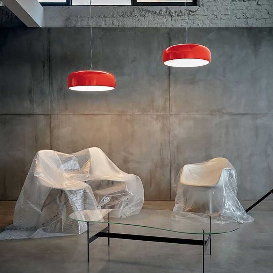 Flos Pendant Lights | Smithfield Suspension - Red