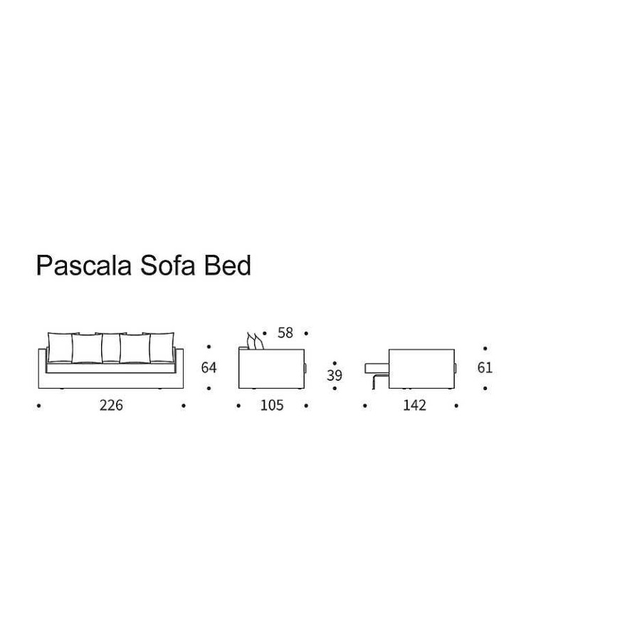 Innovation Living Sofa Beds | Pascala | Sofa Bed | 140-200