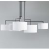 Zeitraum Pendant Lights | Noon 5 | Textile White