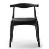 Carl Hansen & Søn Chairs | Ch20 | Chair | Black Oak - Leather