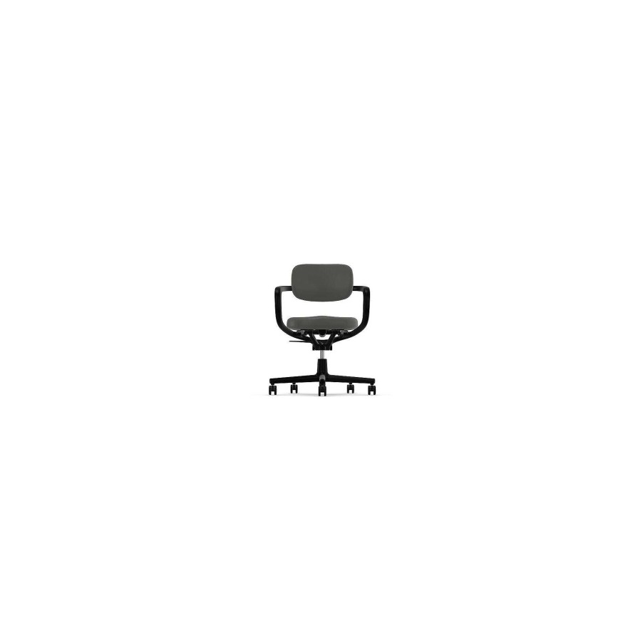 Vitra Office Chairs | Allstar | Leather Dim Grey