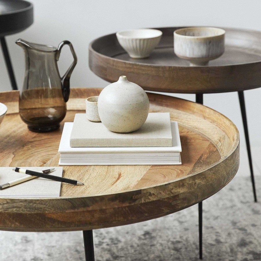 Mater Coffee Tables | Bowl Table L | Sirka Grey