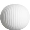 HAY Pendant Lights | Nelson Ball Bubble L | Webbing Polymer