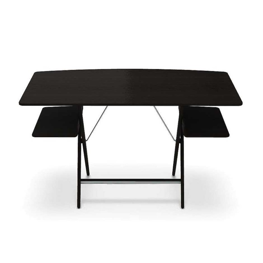 DePadova Desks And Office Tables | Scrittarello | Desk - Charcoal Stained Beech