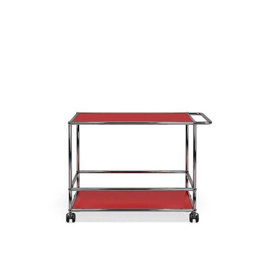 USM Coffee Tables | Haller | Cart - Ruby Red