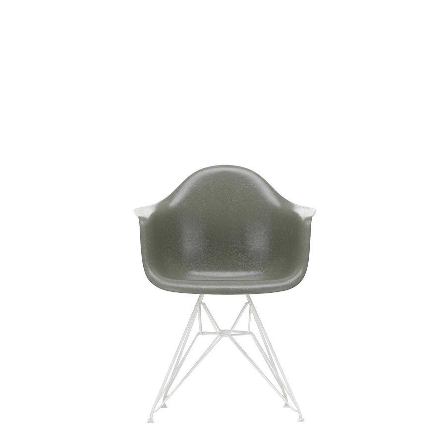 Vitra Chairs | Eames Fiberglass Armchairs Dar | Eames Raw Umber