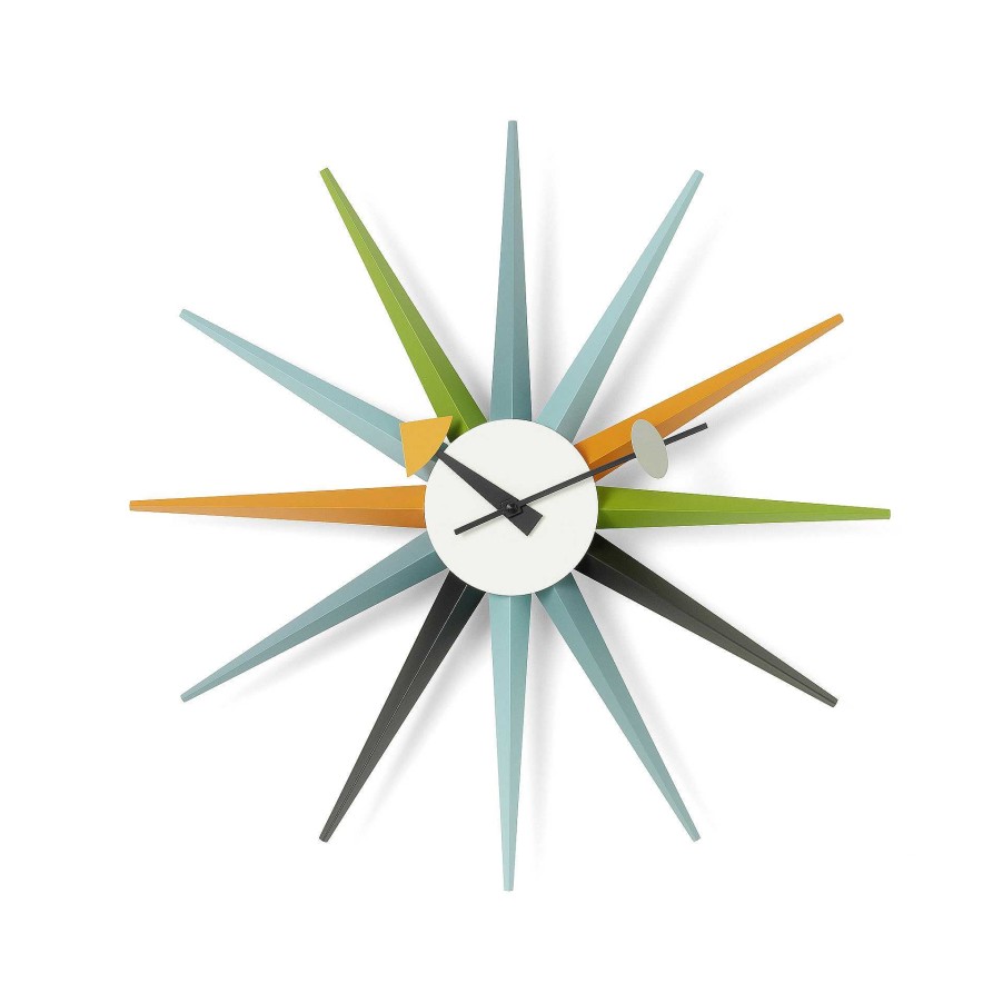 Vitra Clocks | Sunburst Clock | Multicolored