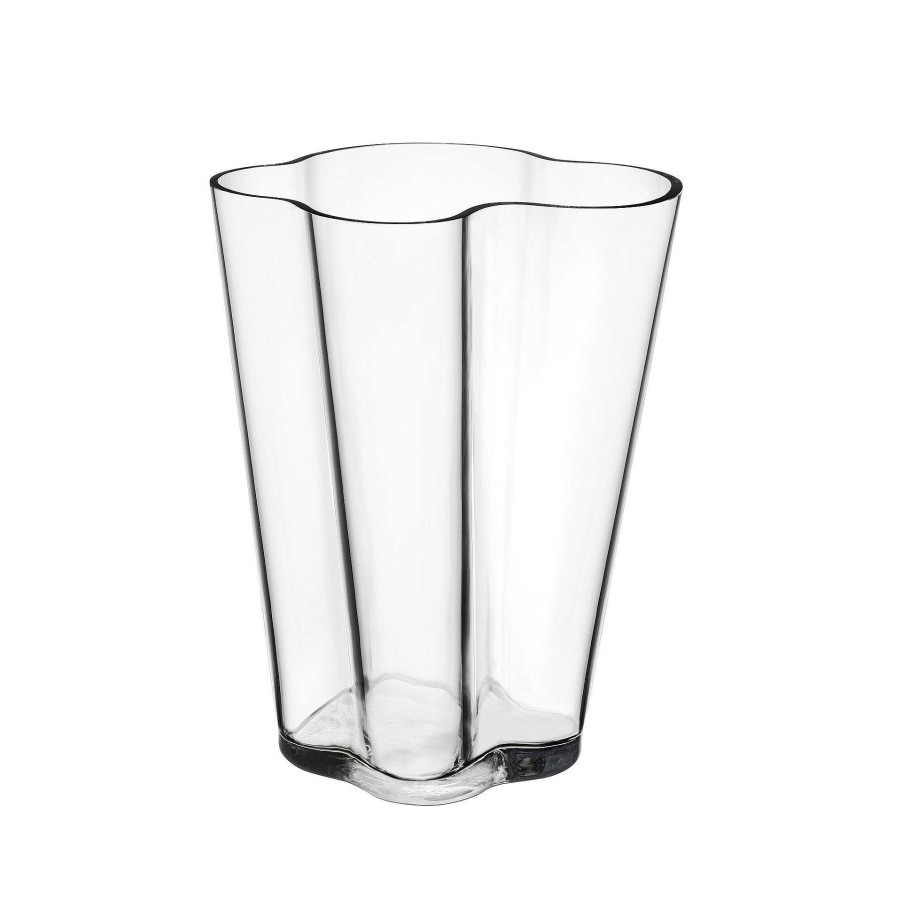 Iittala Vases | Aalto Vase | Clear - 270Mm