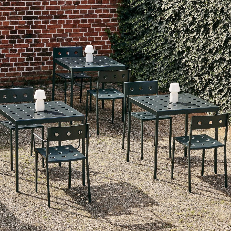 HAY Outdoor Tables | Balcony Table | Outdoor Table | Forest Green