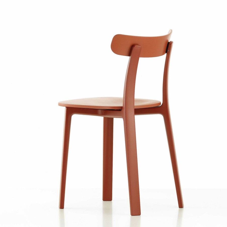 Vitra Chairs | Apc - All Plastic Chair | Brick, Two Tone