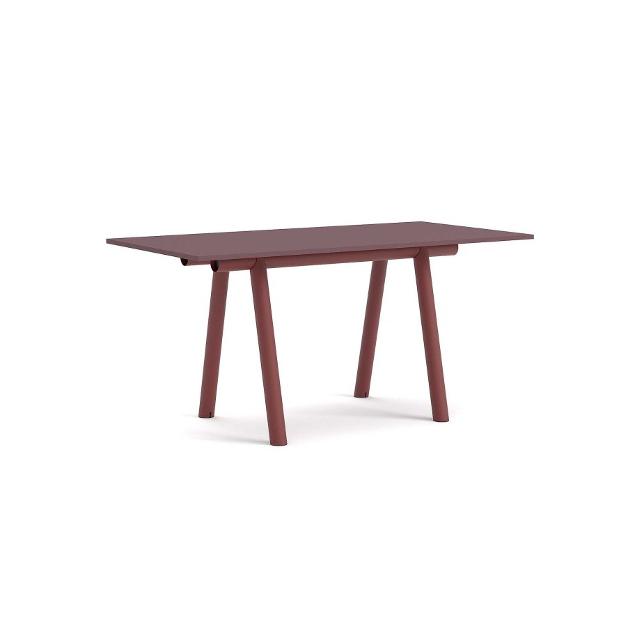 HAY Dining Tables | Boa | Table | Burgundy - H 105