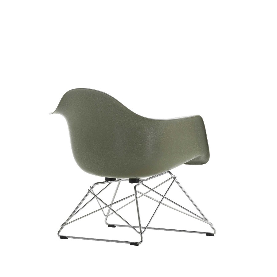 Vitra Chairs | Eames Fiberglass Armchair Lar | Eames Raw Umber