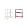 HAY Coffee Tables | Arcs Trolley | Carrello | Auburn Red