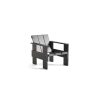 HAY Sofas And Armchairs | Crate Lounge Chair | Outdoor Lounge Chair | Black