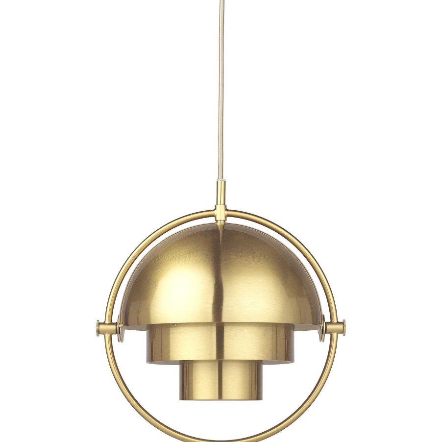 GUBI Pendant Lights | Multi-Lite Pendant | Brass/Small