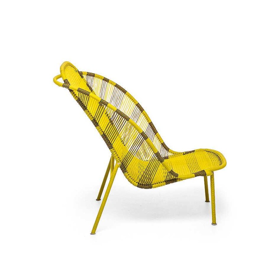 Moroso Sofas And Armchairs | M'Afrique Imba Armchair | Golden