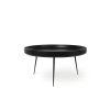 Mater Coffee Tables | Bowl Table Xl | Natural Mango Dyed Black