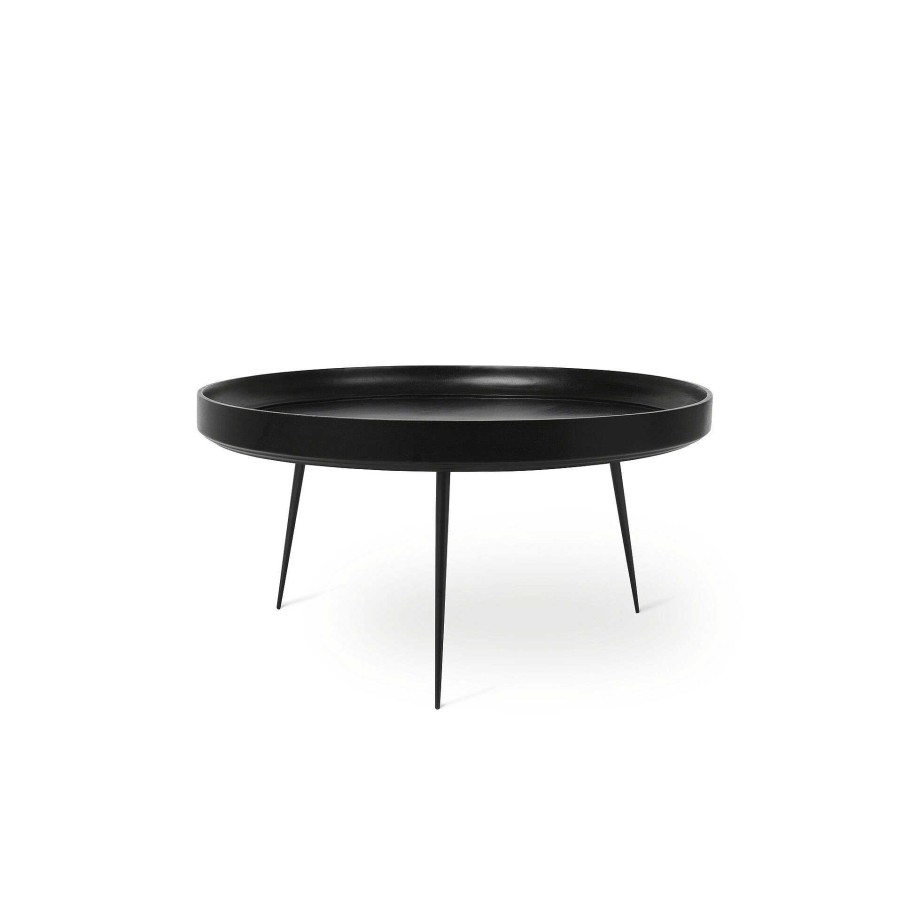 Mater Coffee Tables | Bowl Table Xl | Natural Mango Dyed Black