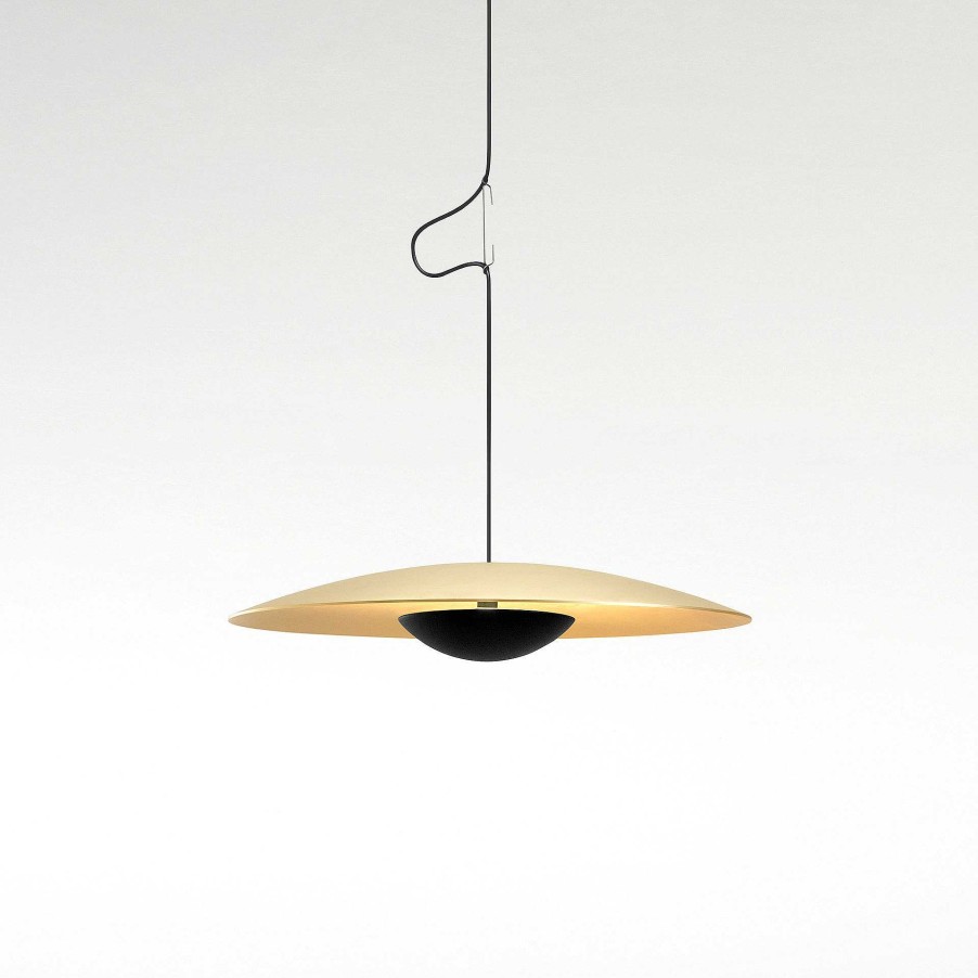 Marset Pendant Lights | Ginger 20-24V | Pendant Lamp | Brushed Brass