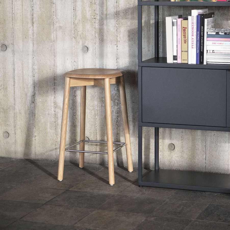 HAY Stools | Soft Edge 32 Bar Stool | Water-Based Lacquered