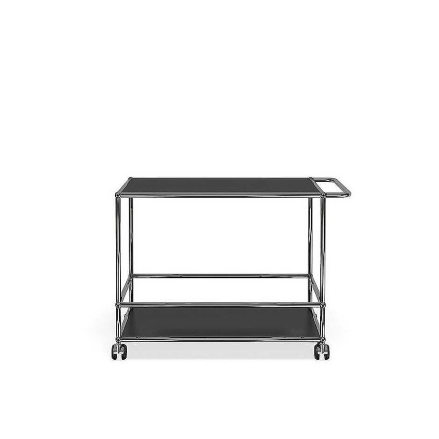 USM Coffee Tables | Haller | Trolley - Graphite Black