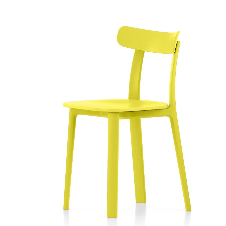 Vitra Chairs | Apc - All Plastic Chair | Buttercup, Two Tone